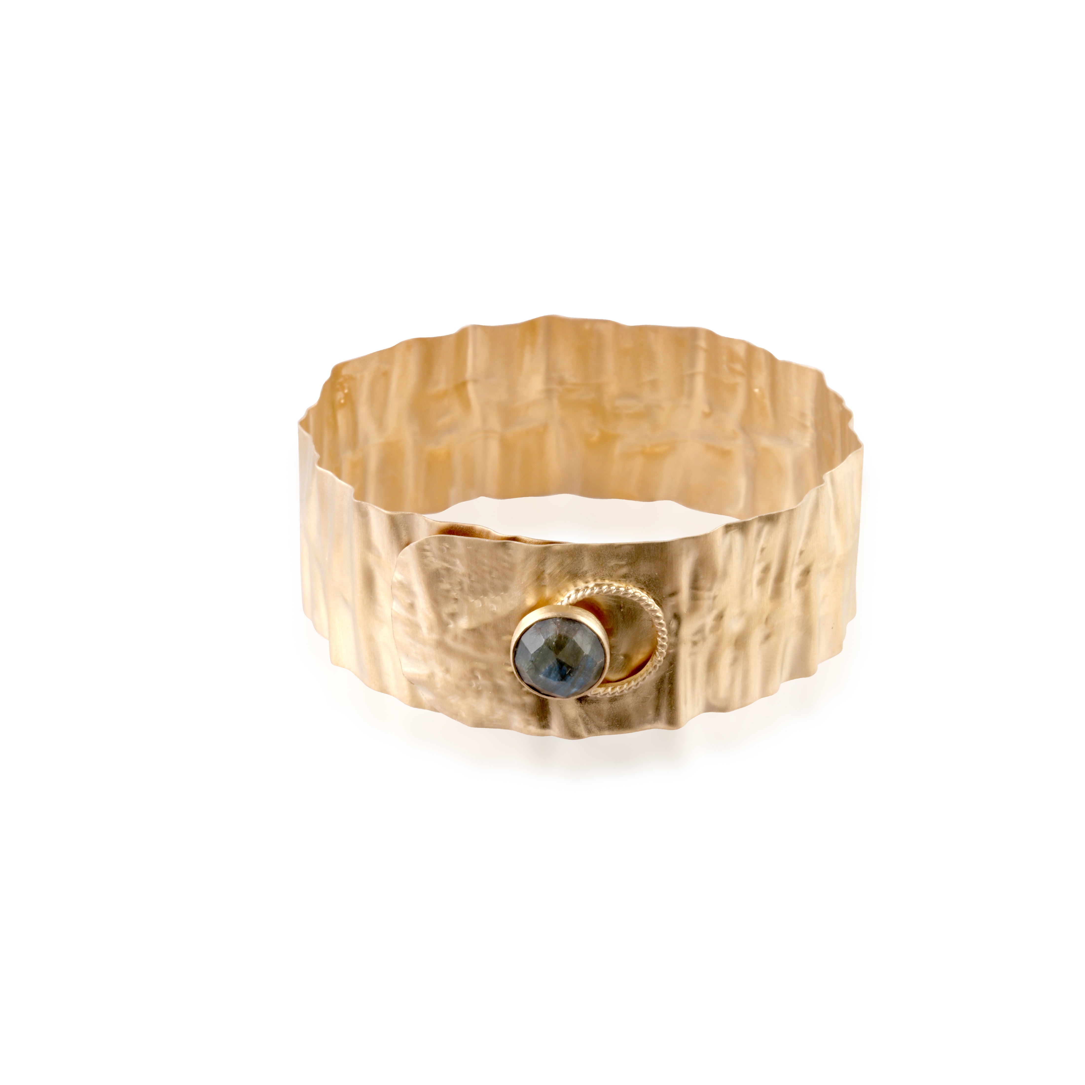 Labradorite Stone Bangle