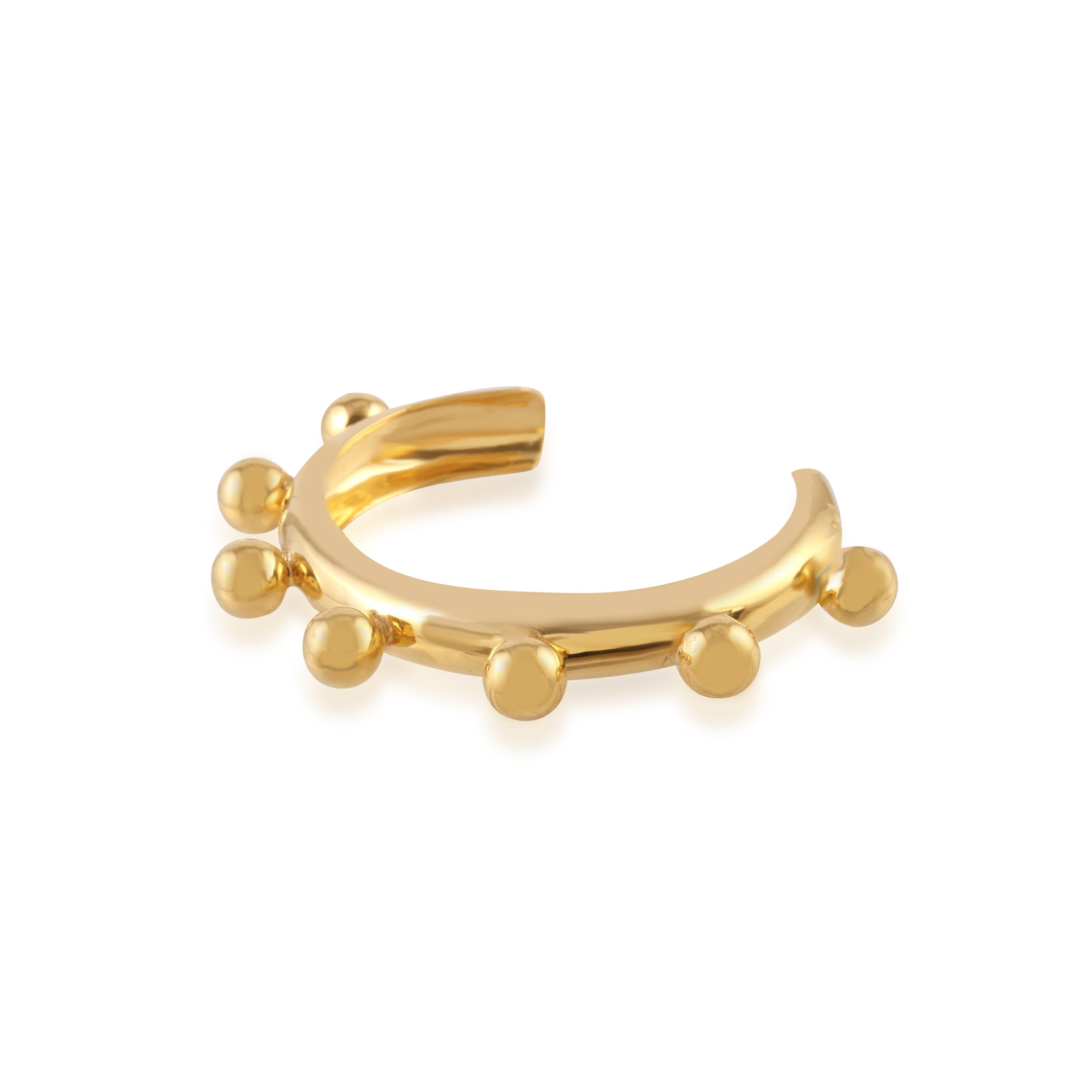 Gold Ball Design Bangle
