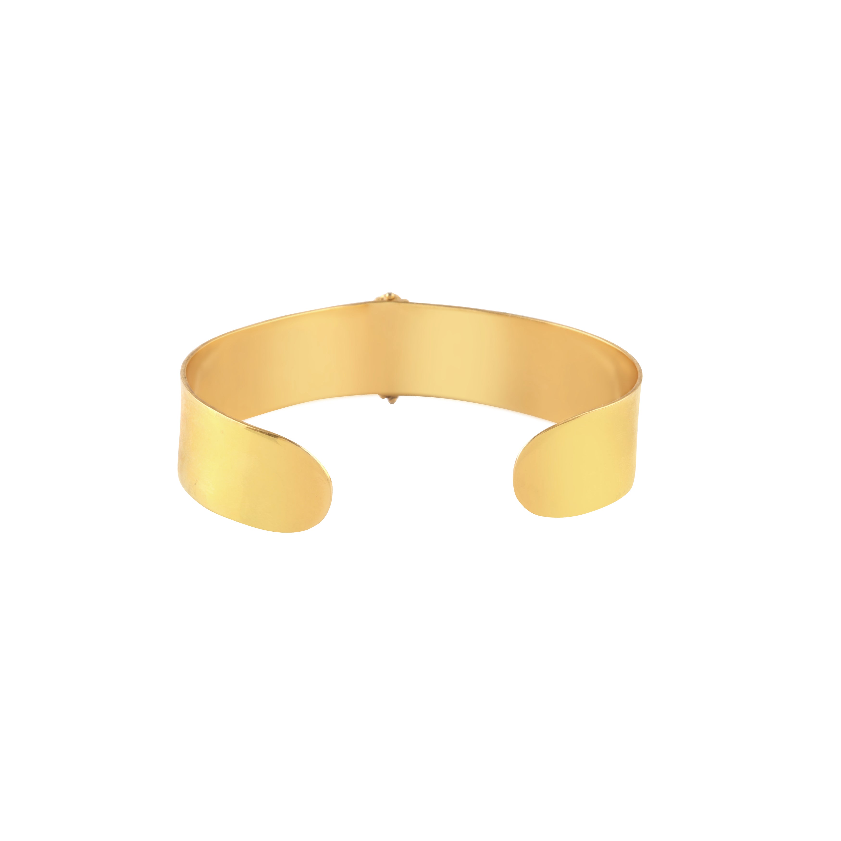Pink Zircon Cuff Bangle