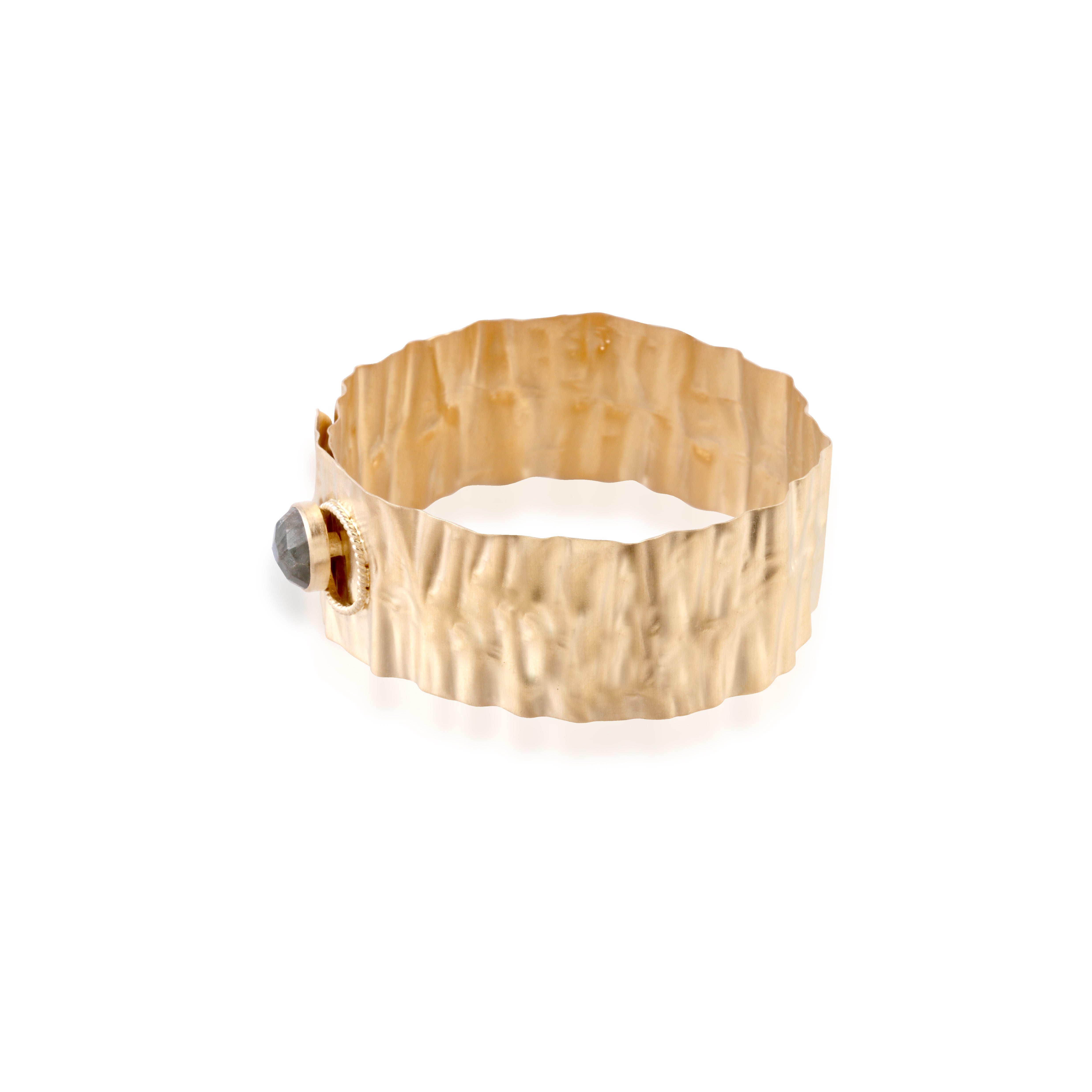 Labradorite Stone Bangle