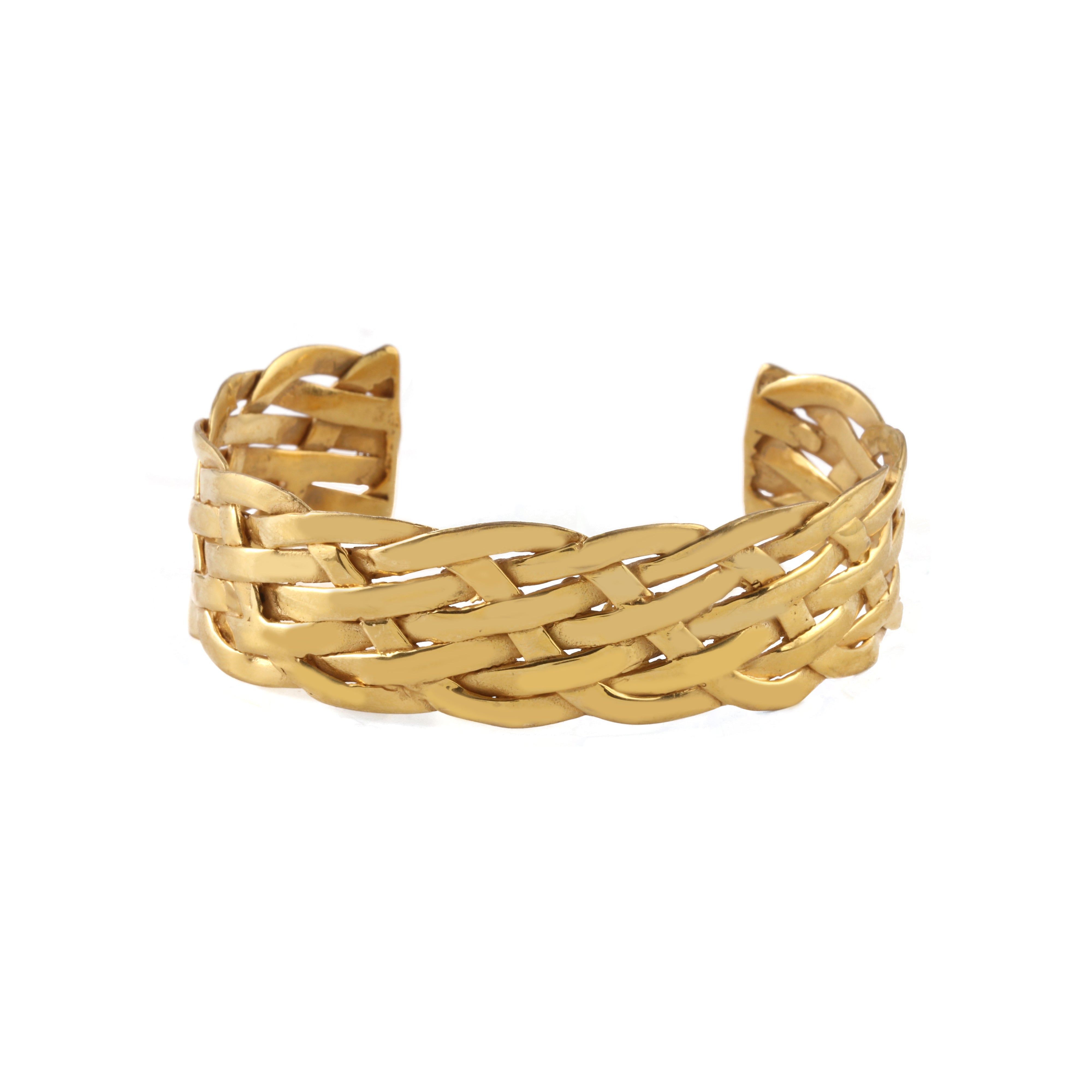 Gold Woven Bracelet