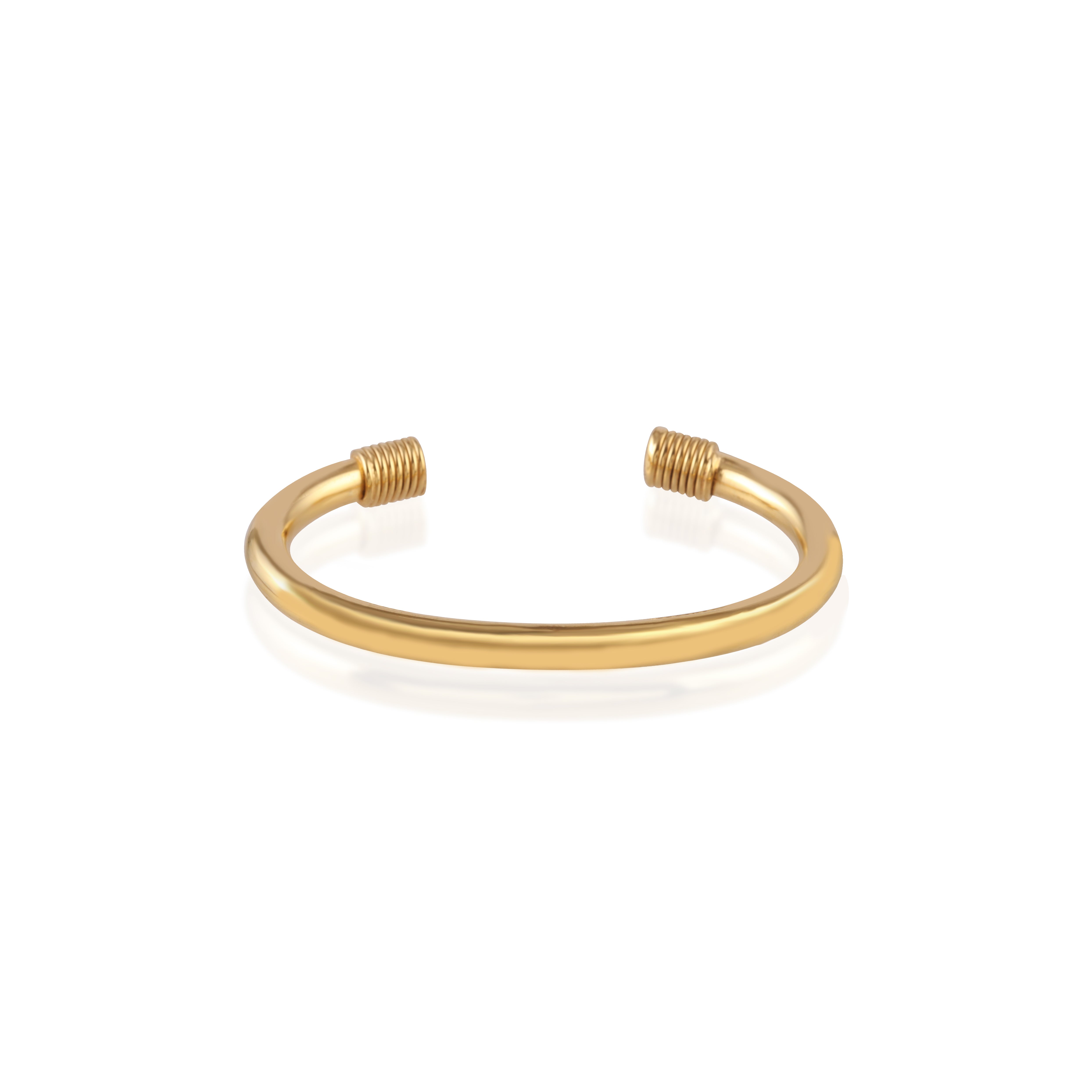Gold Open Bangle